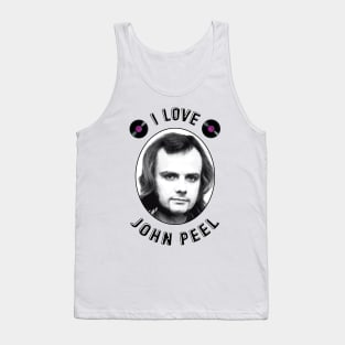 I Love John Peel Tank Top